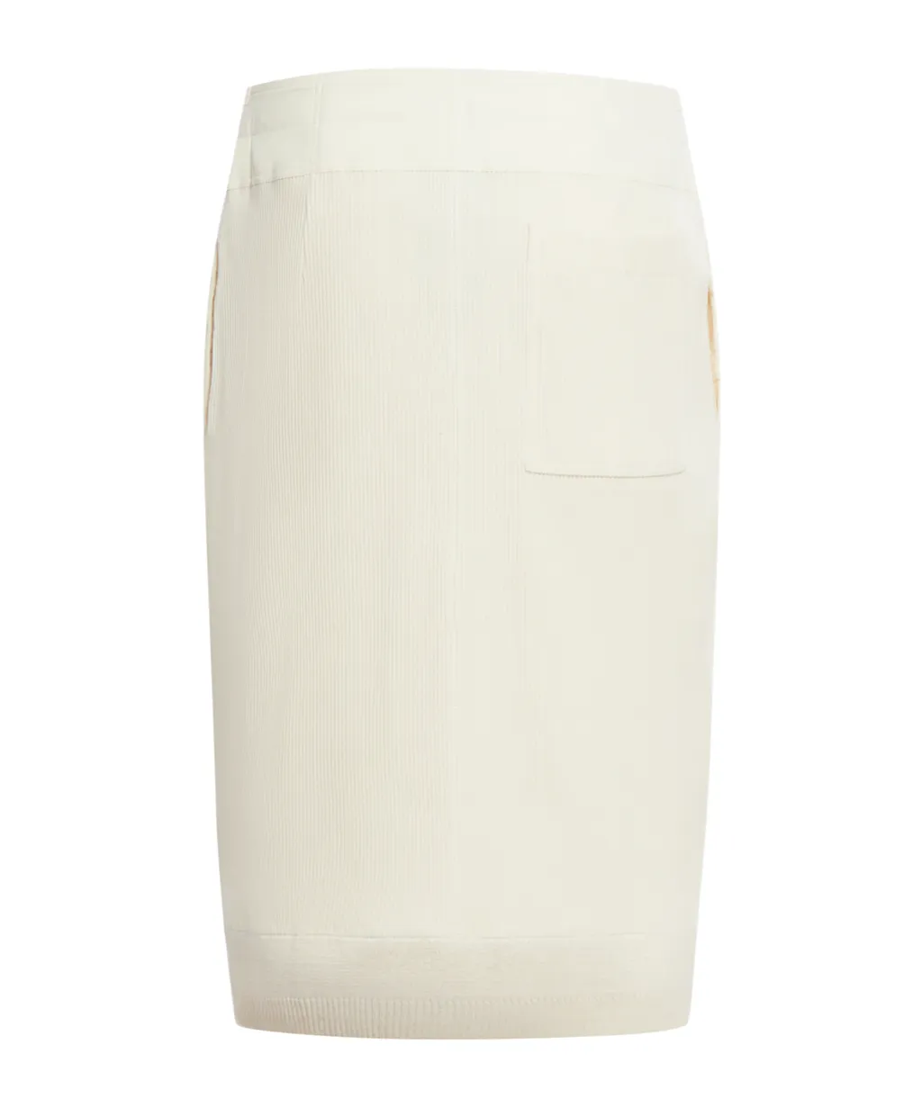 Rib Knitted Skirt