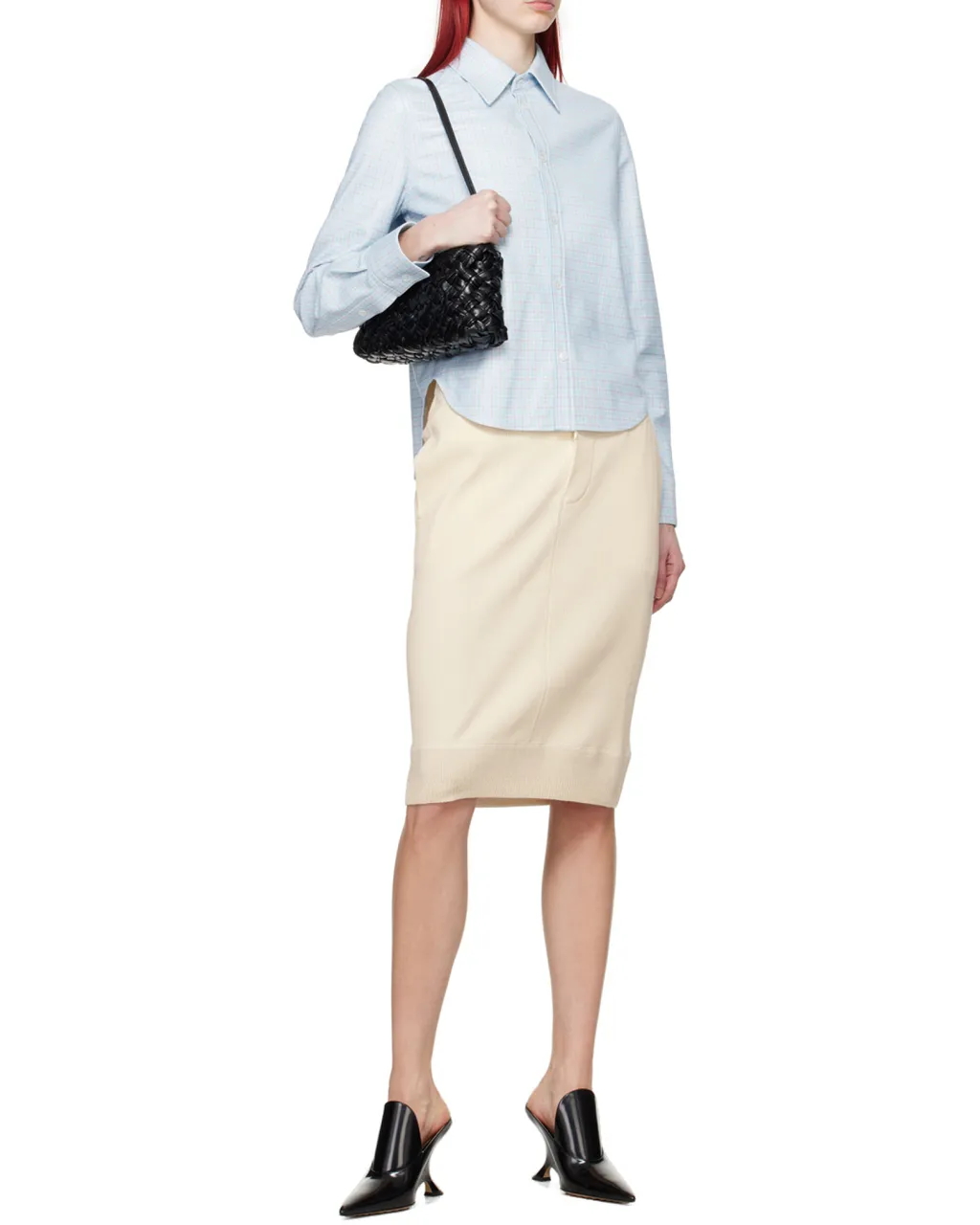 Rib Knitted Skirt