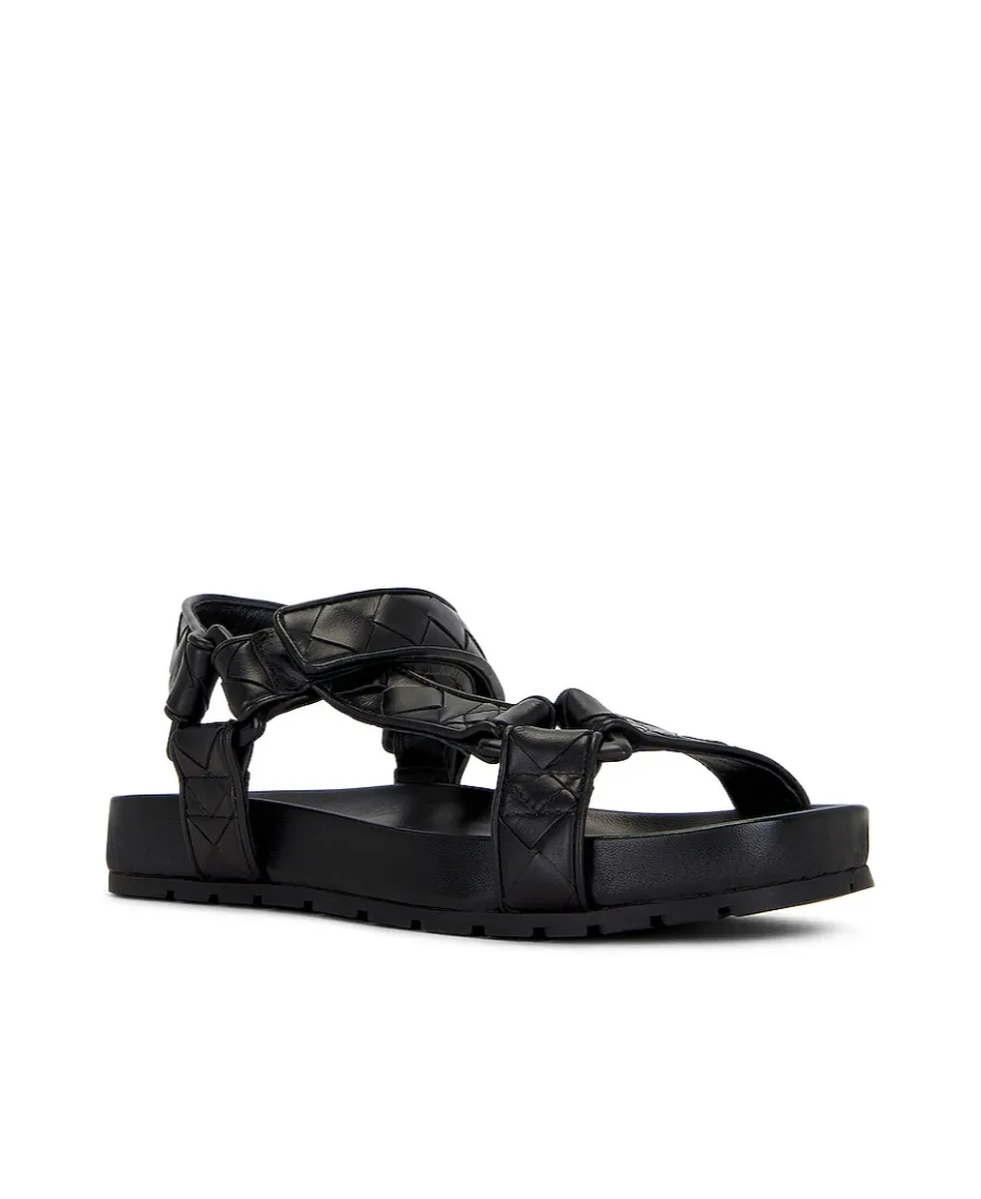 Intrecciato Open Toe Sandals