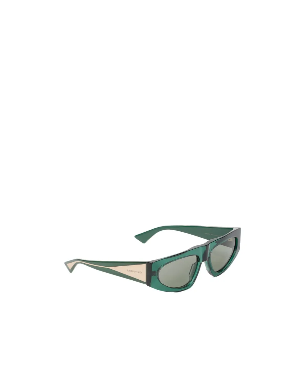Translucent Oval-Frame Sunglasses
