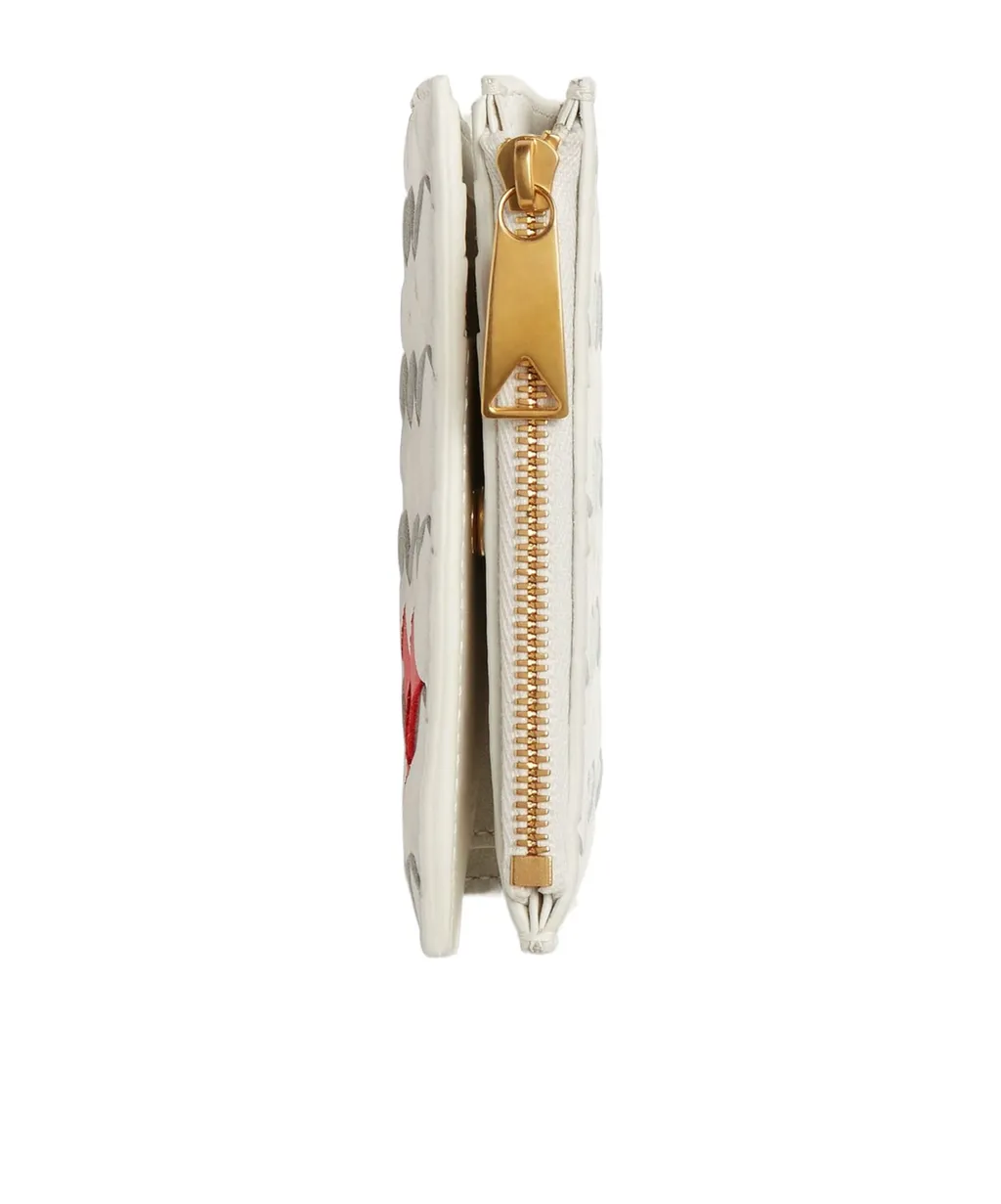 Double Fold Zipper Purse