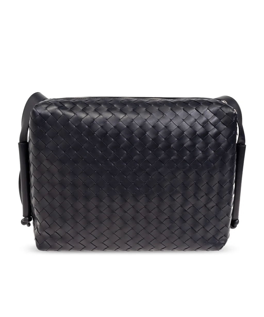 Intrecciato Zipped Shoulder Bag