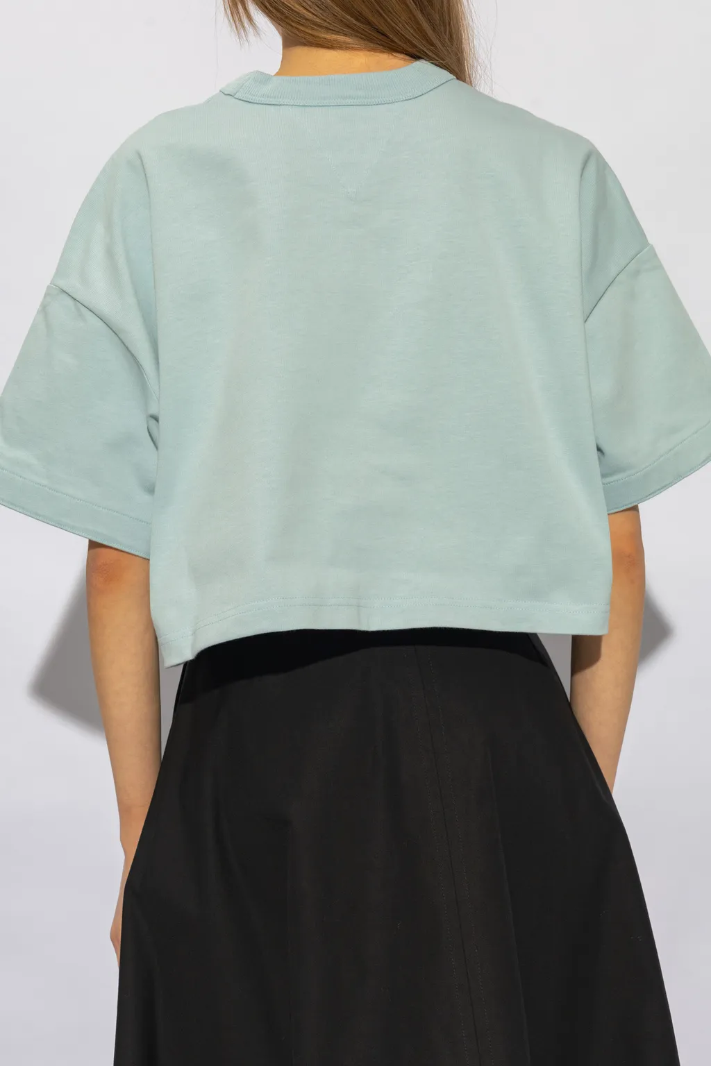 Pocket Detailed Cropped T-Shirt