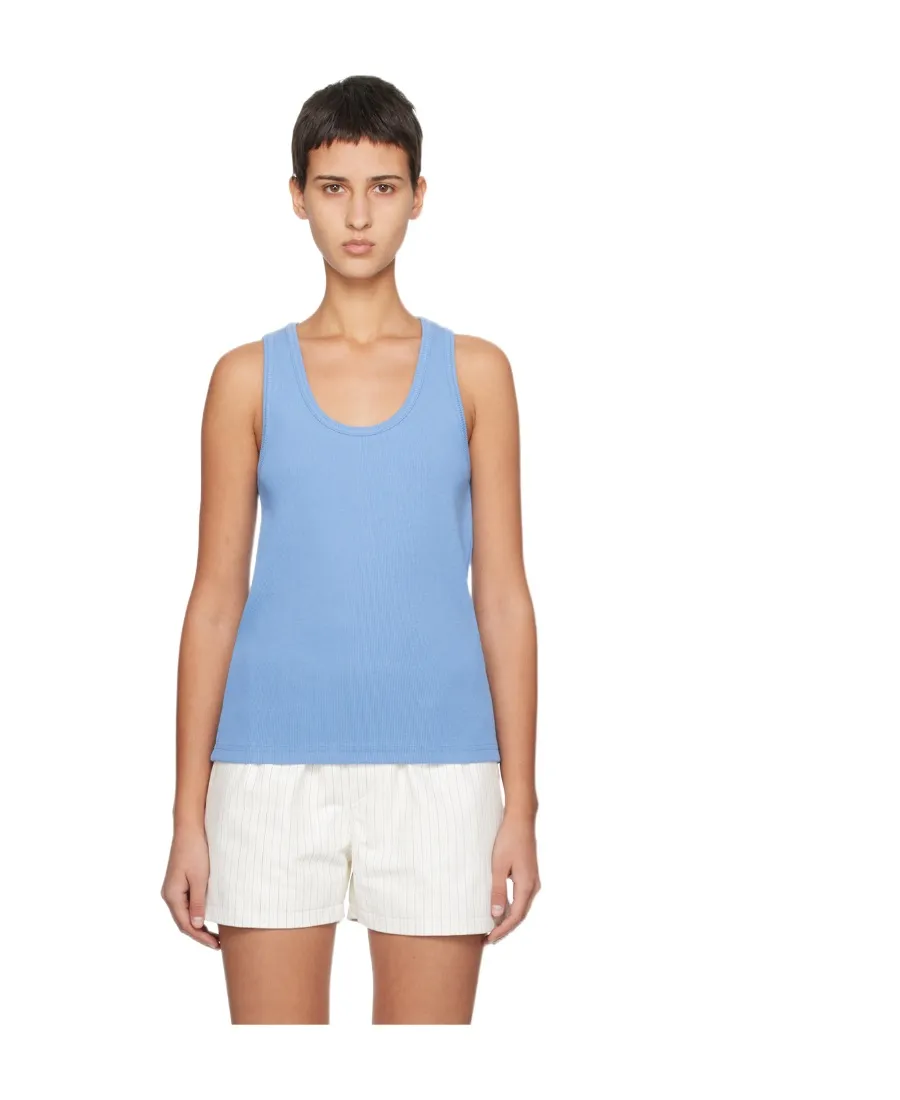 Round Collar Sleeveless Vest