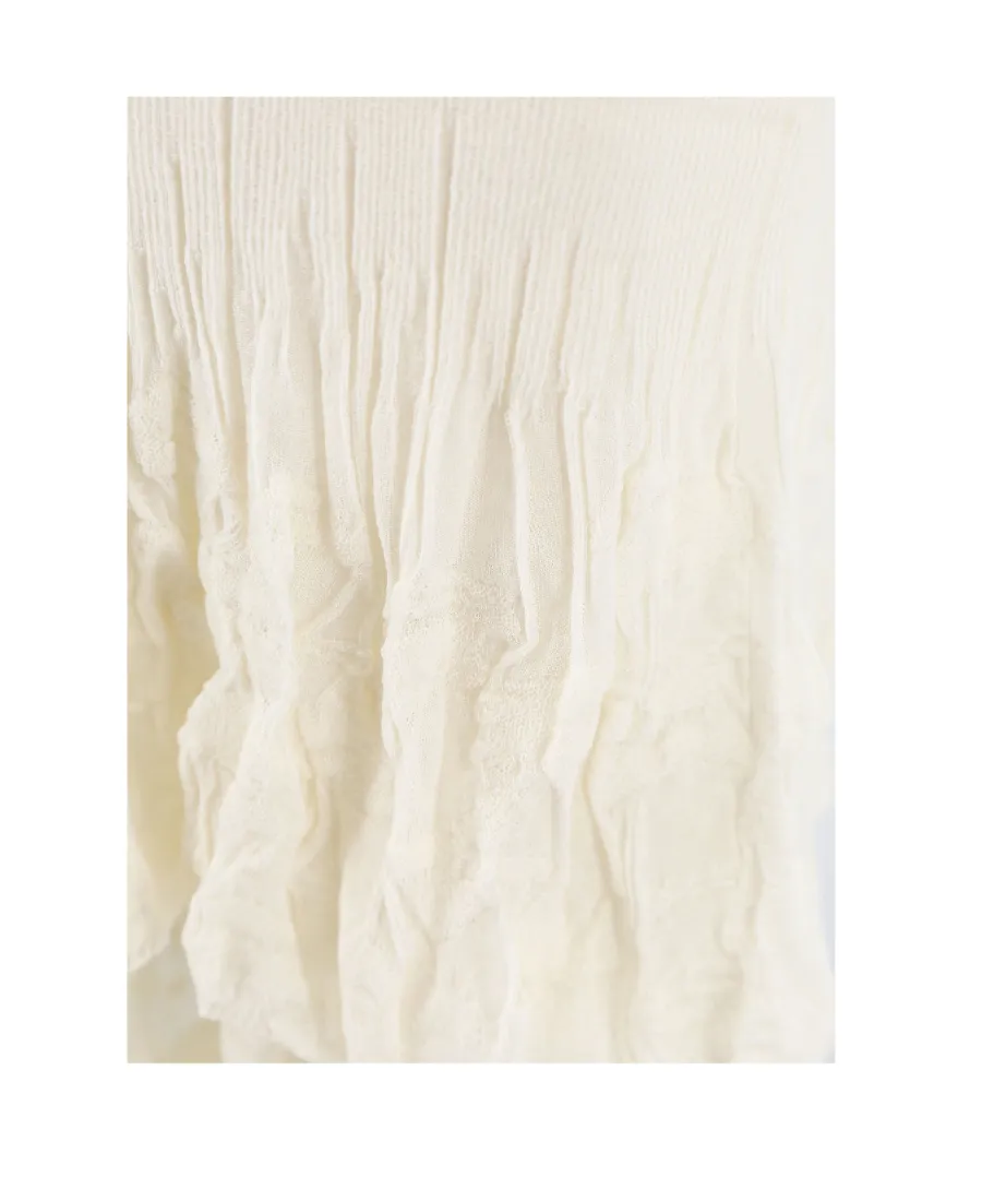 Flower Midi Skirt