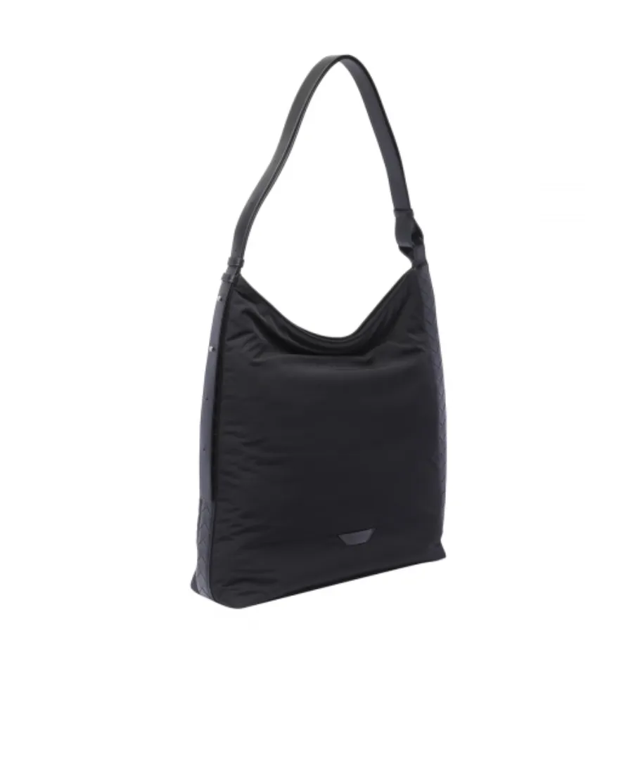 Logo Patch Shoulder Bag