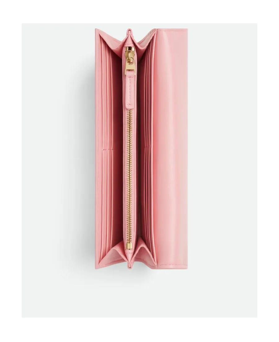 Intrecciato Large Flap Wallet