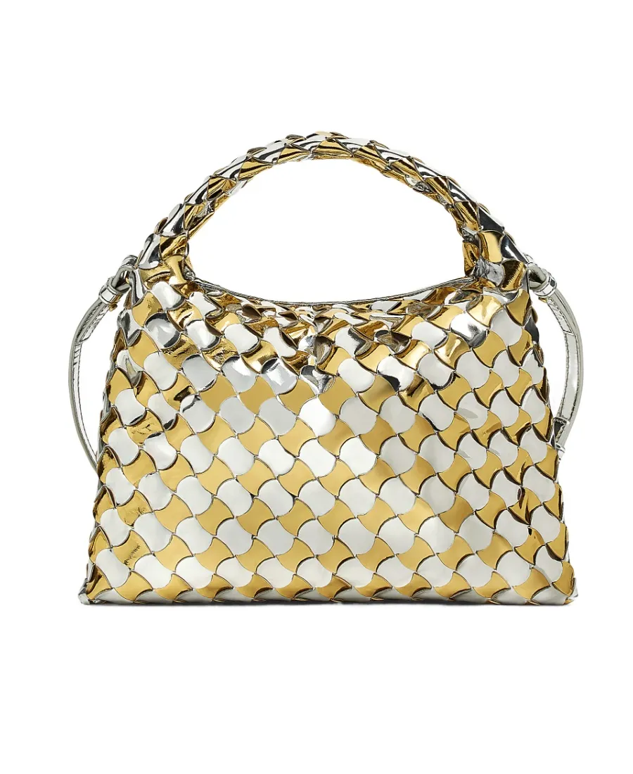 Mini Hop Woven Shoulder Bag