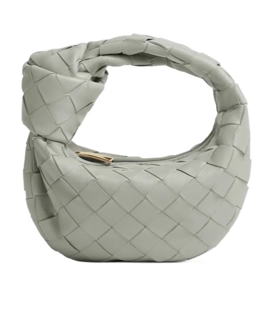 Intrecciato Zipper Handbag