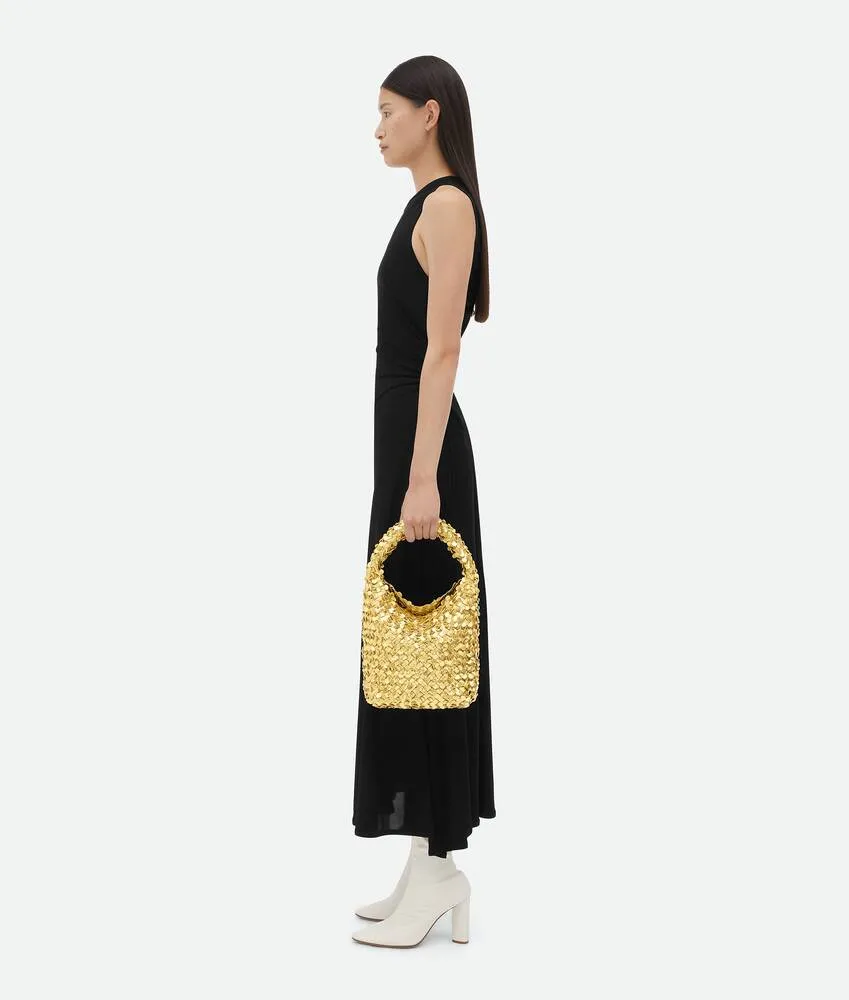 Small Intreccio Laminated Bucket Bag
