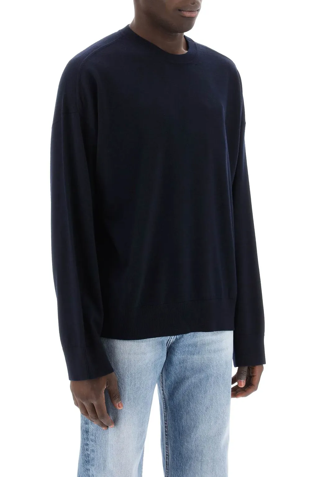 Crew-Neck Wool Jumper