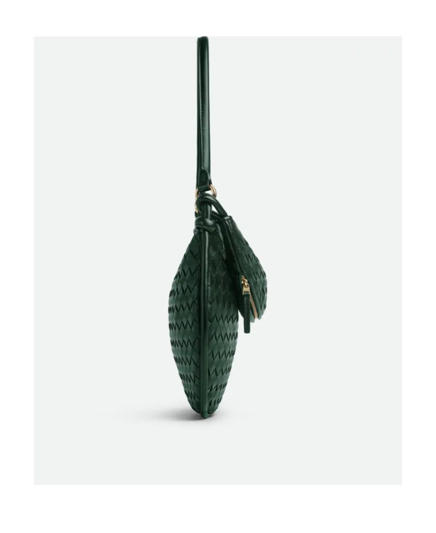 Medium Gemini Leather Shoulder Bag
