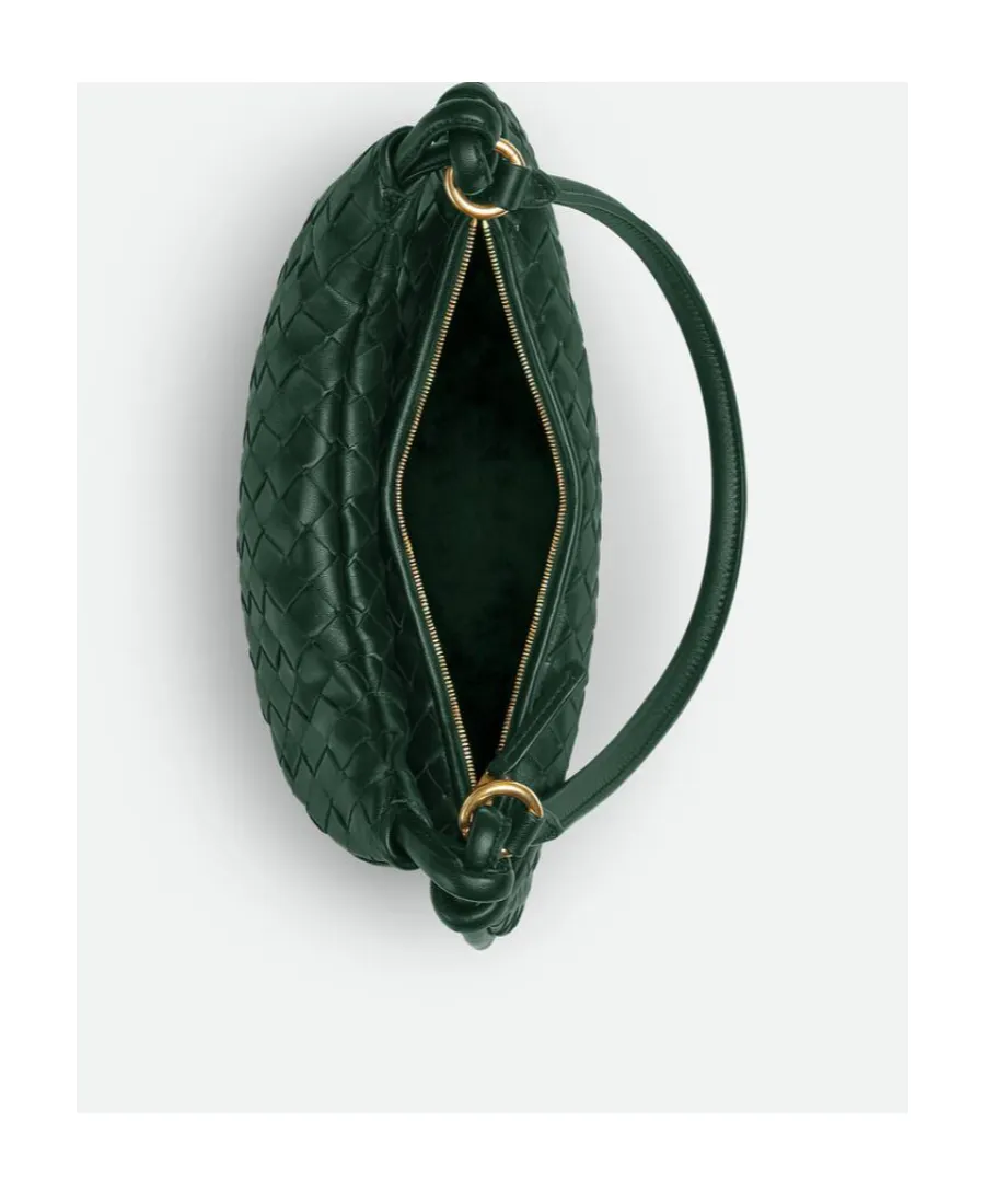 Medium Gemini Leather Shoulder Bag