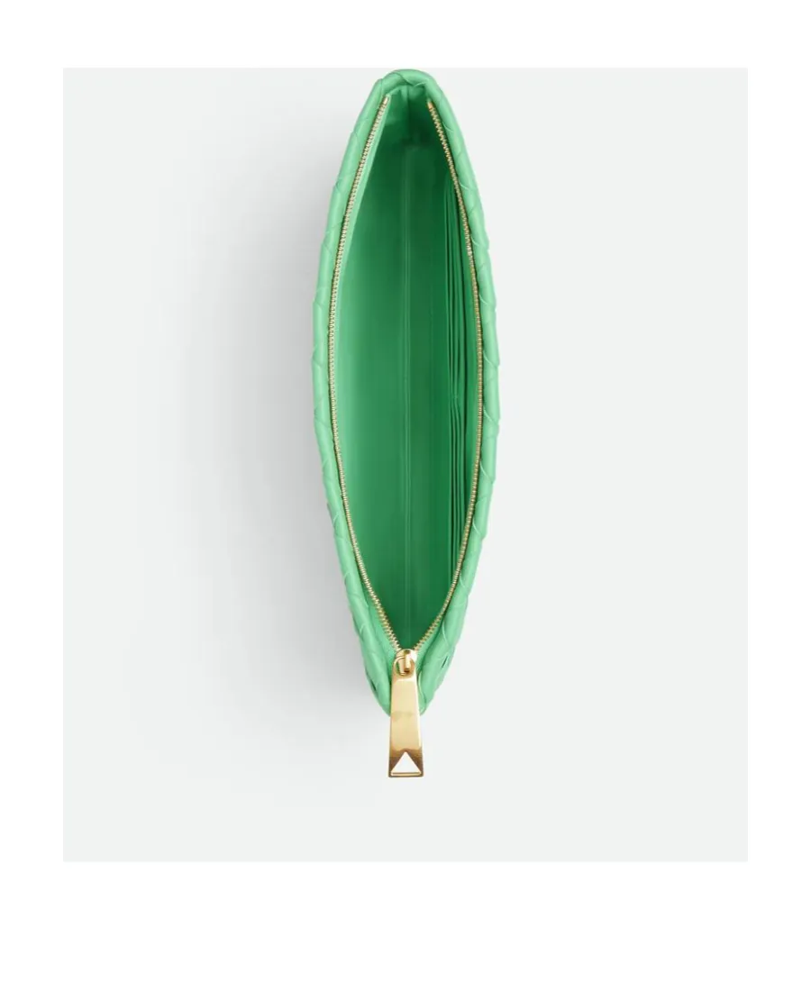 Small Intreciato Zipper Clutch