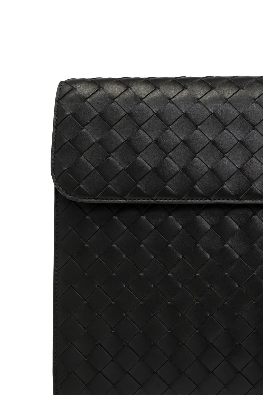 Intreciato Woven Envelope Storage Bag