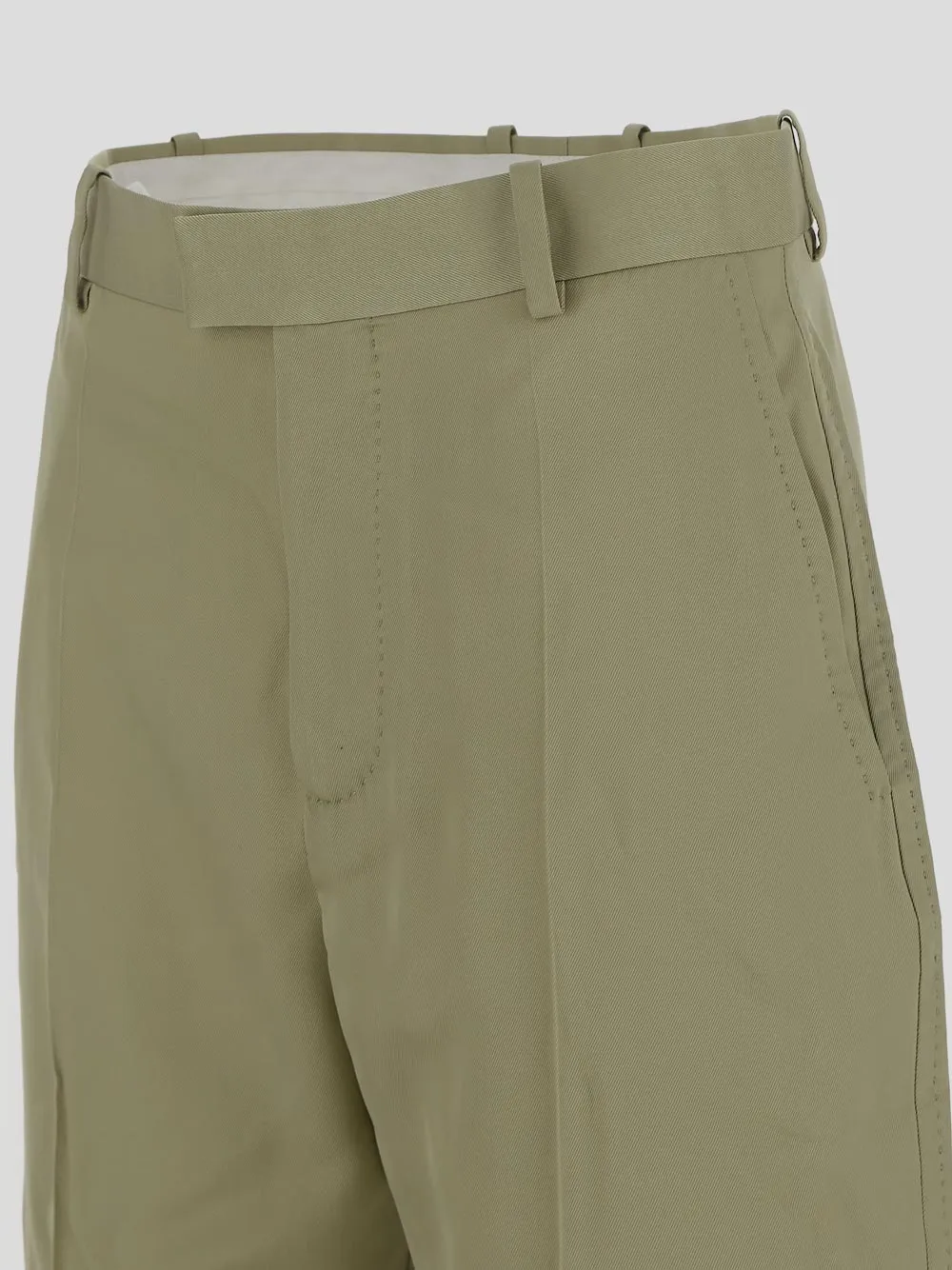 High Waist Satin Trousers
