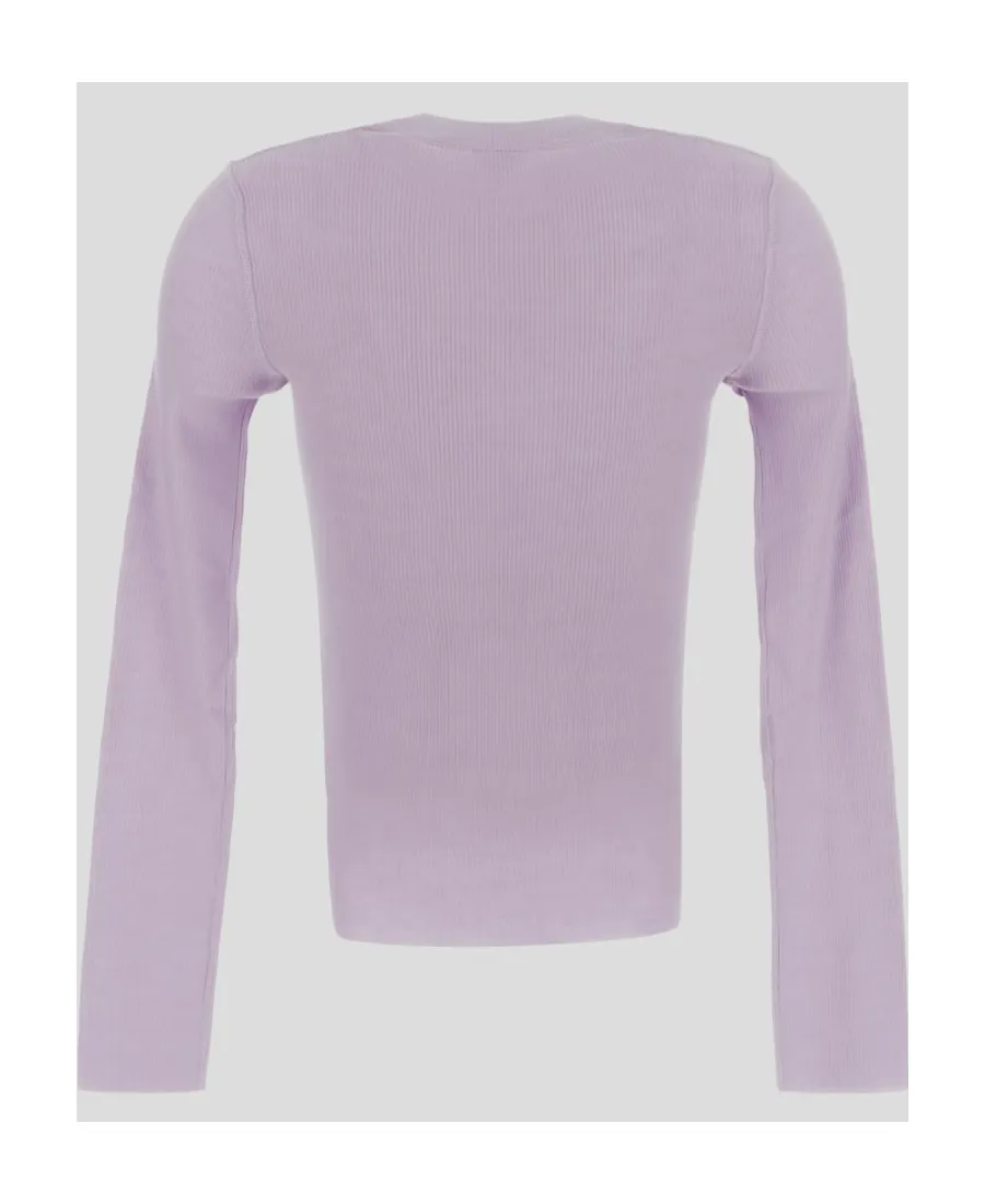 Button-Up Wool Jumper