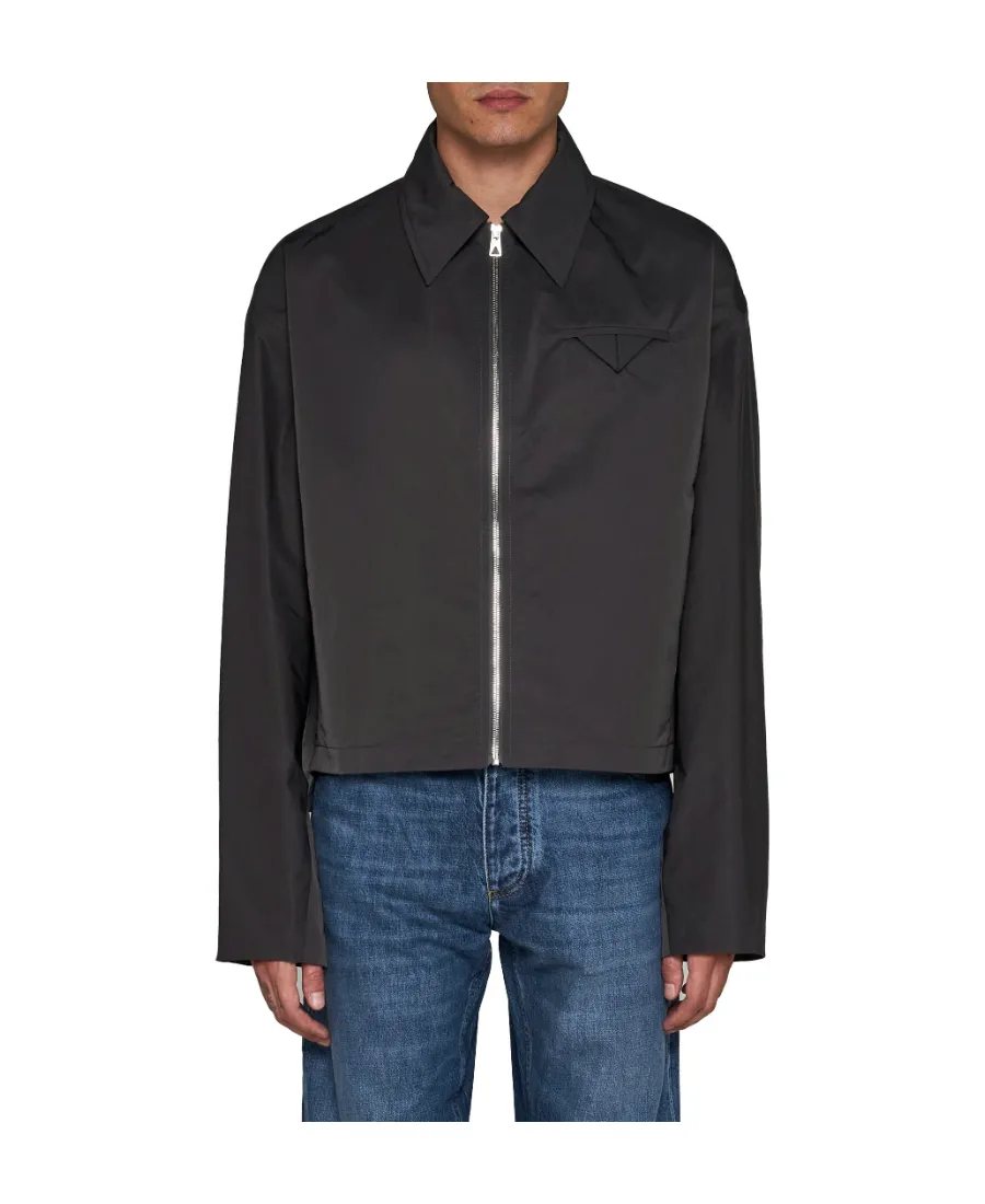 Long-Sleeved Zipper Casual Jacket
