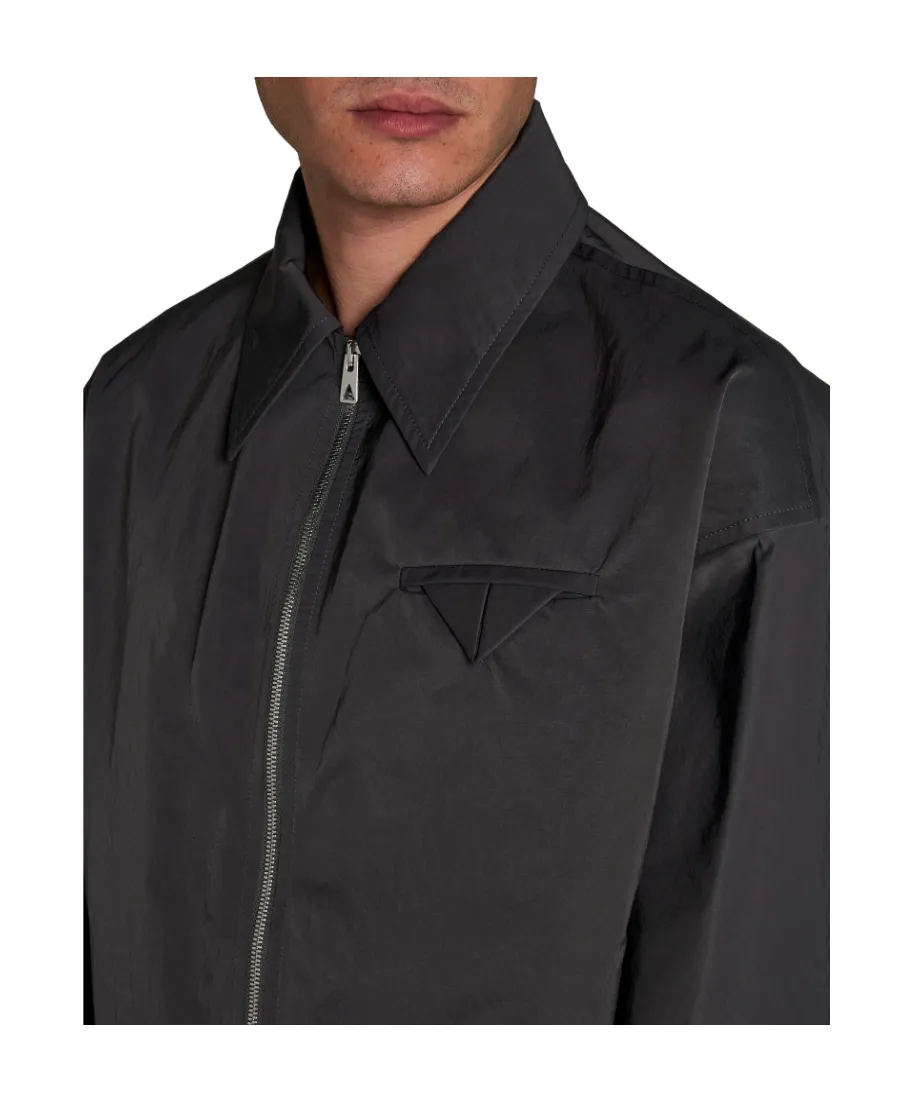 Long-Sleeved Zipper Casual Jacket