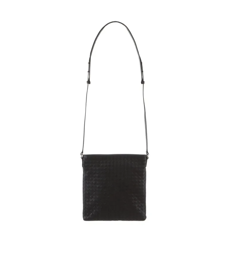 Woven Detail Cross-Body Bag