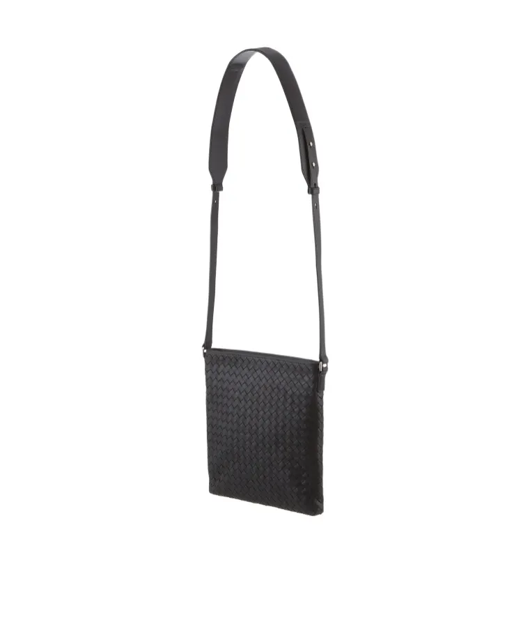 Woven Detail Cross-Body Bag