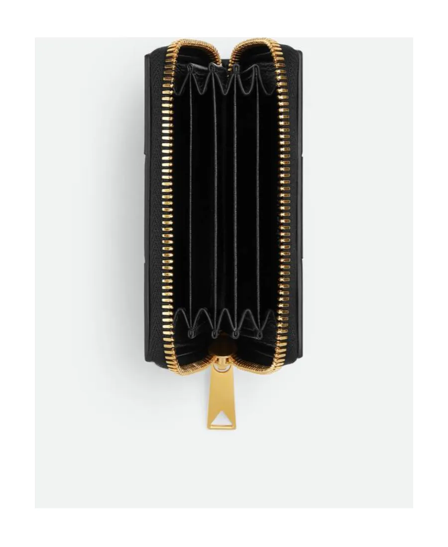 Cassette Accordion Zip Around Card Holder
