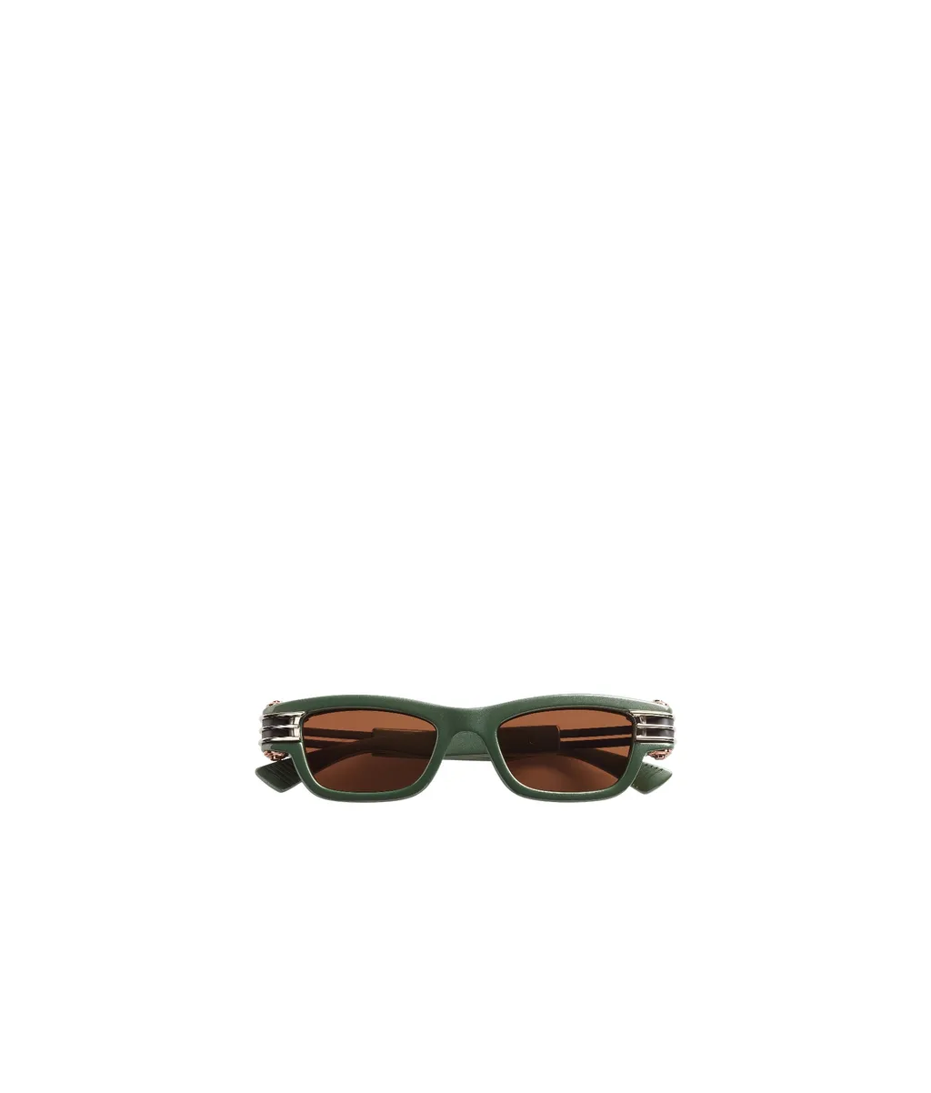 Bolt Rectangle Frame Sunglasses