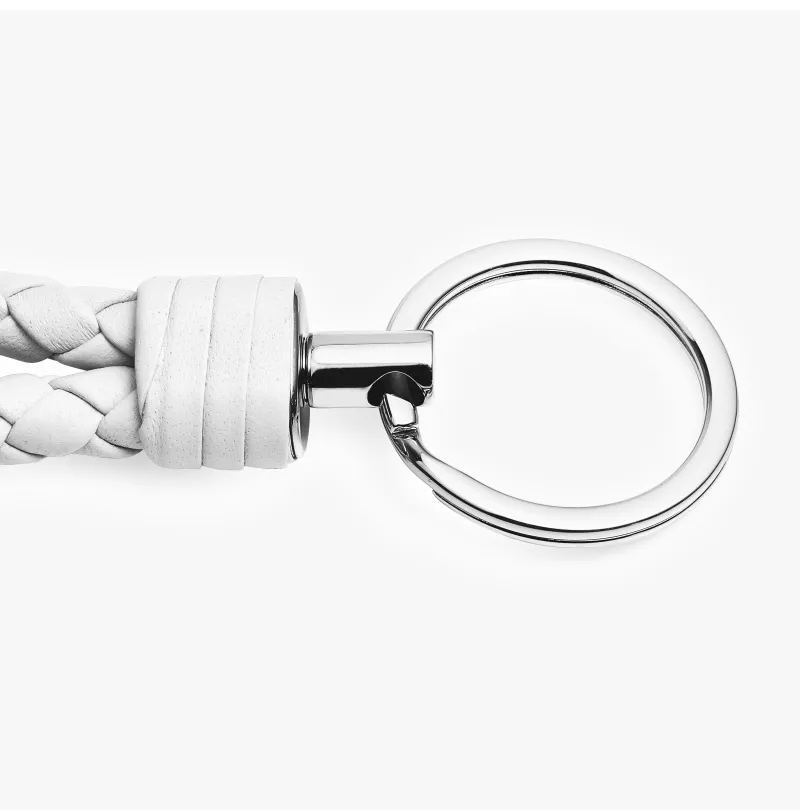 Intrecciato Weaves Key Chain