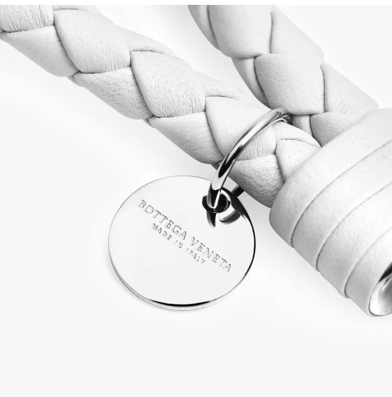 Intrecciato Weaves Key Chain