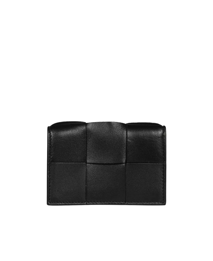 Large Grid Woven Clip