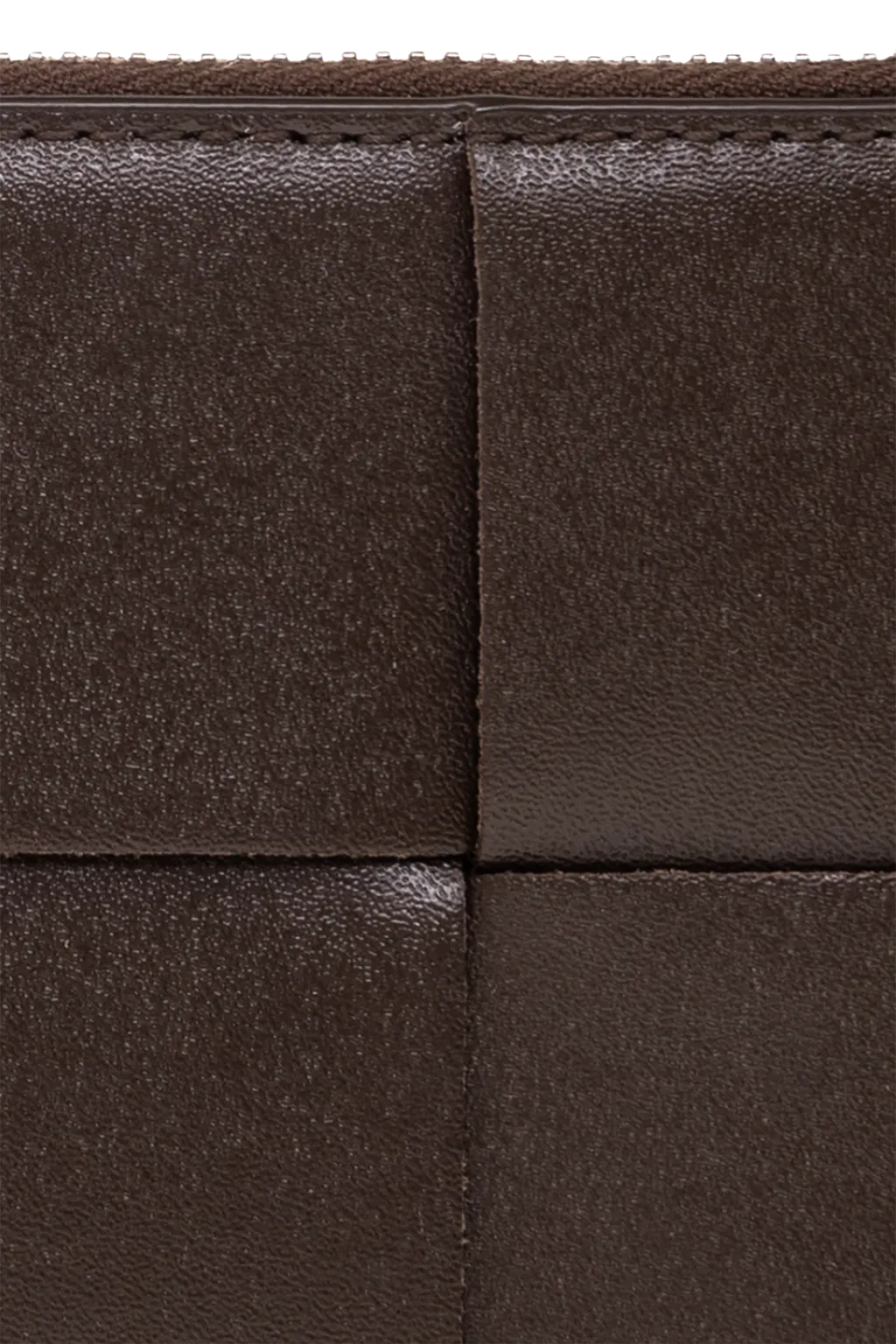 Intrecciato Zipped Card Holder