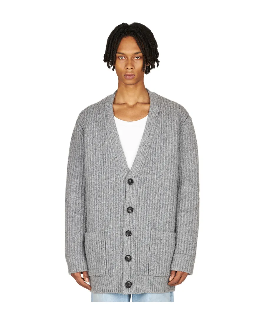 V-Neck Knitted Cardigan