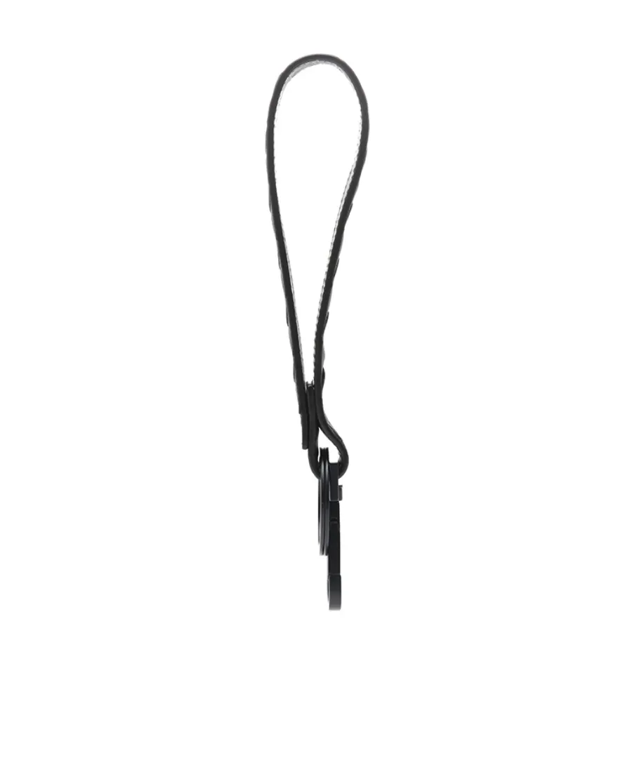 Intrecciato Woven Keychain