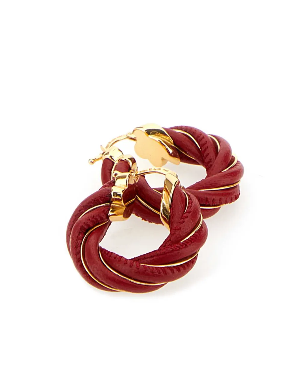 Twist Hoop Earrings