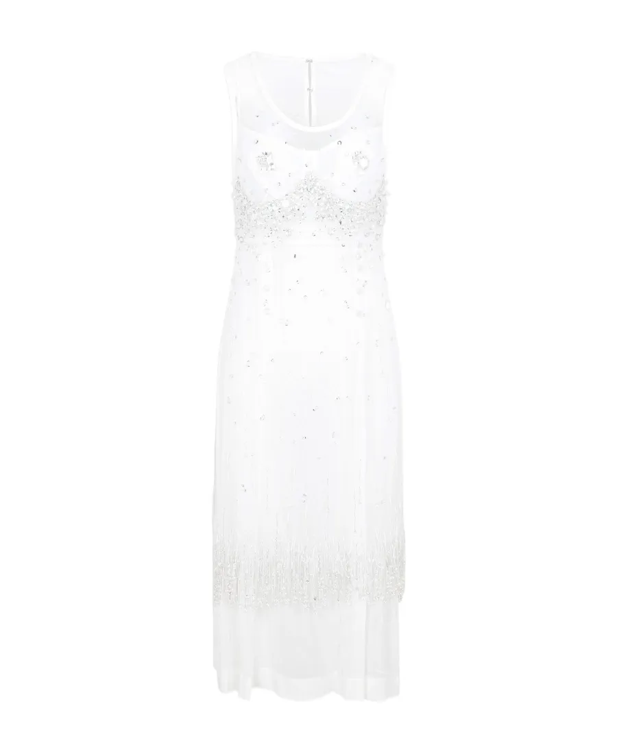 Crystals-Embellished Dress
