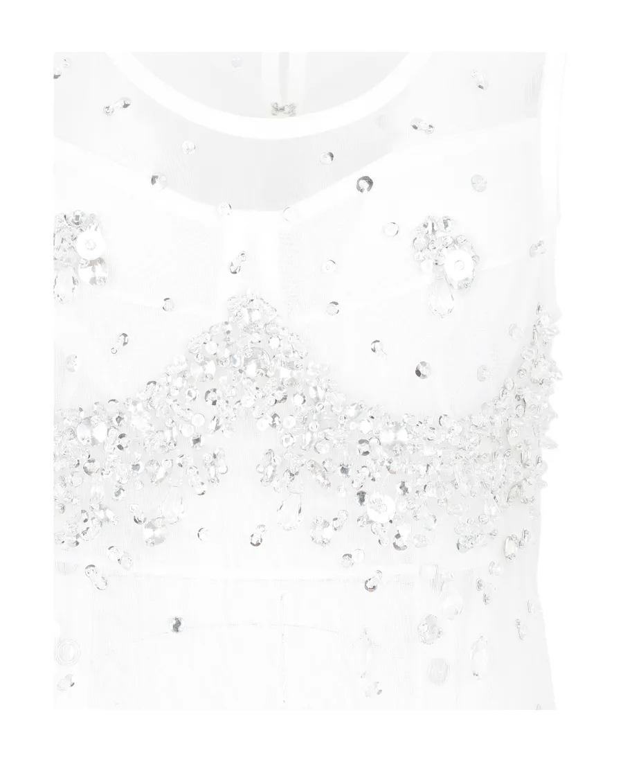 Crystals-Embellished Dress