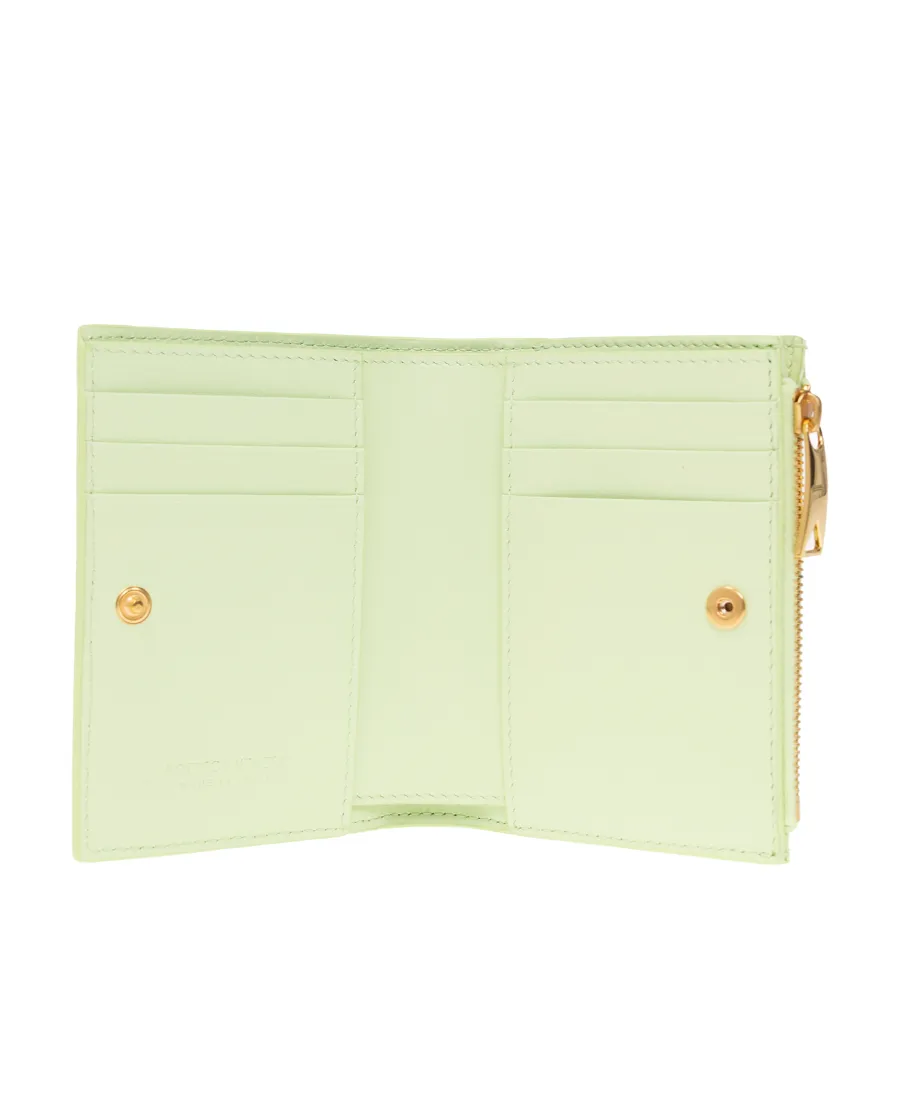 Intrecciato Leather Passport Case