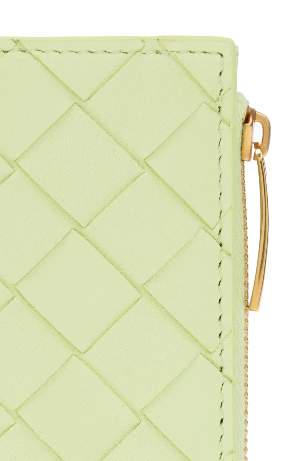 Intrecciato Leather Passport Case