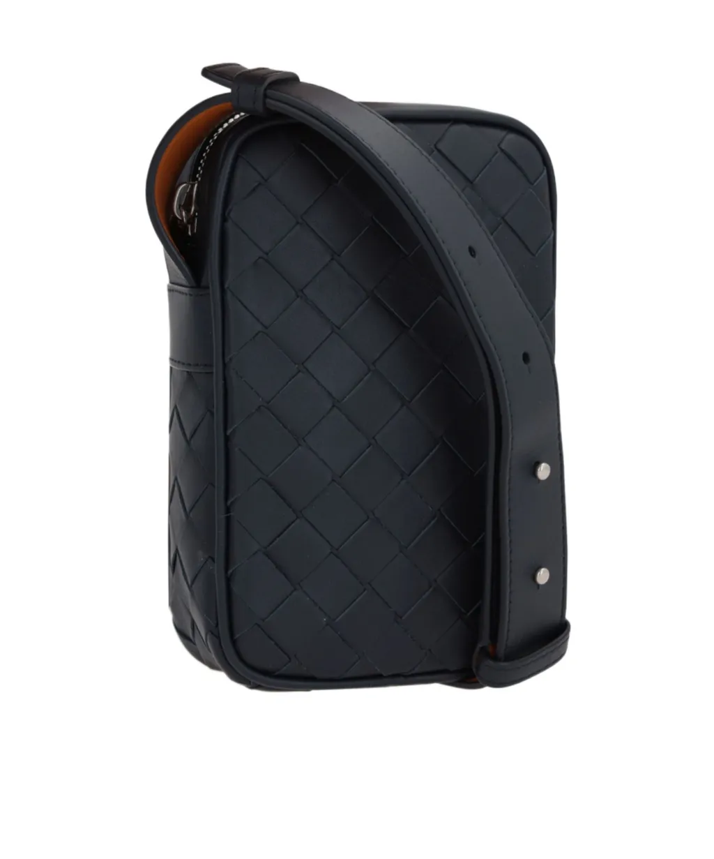 Intrecciato Zipped Phone Pouch