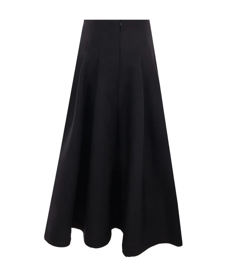 A-Line Midi Skirt