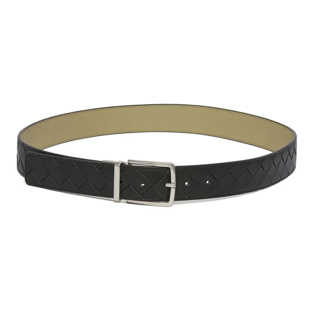 Intrecciato Buckle Belt