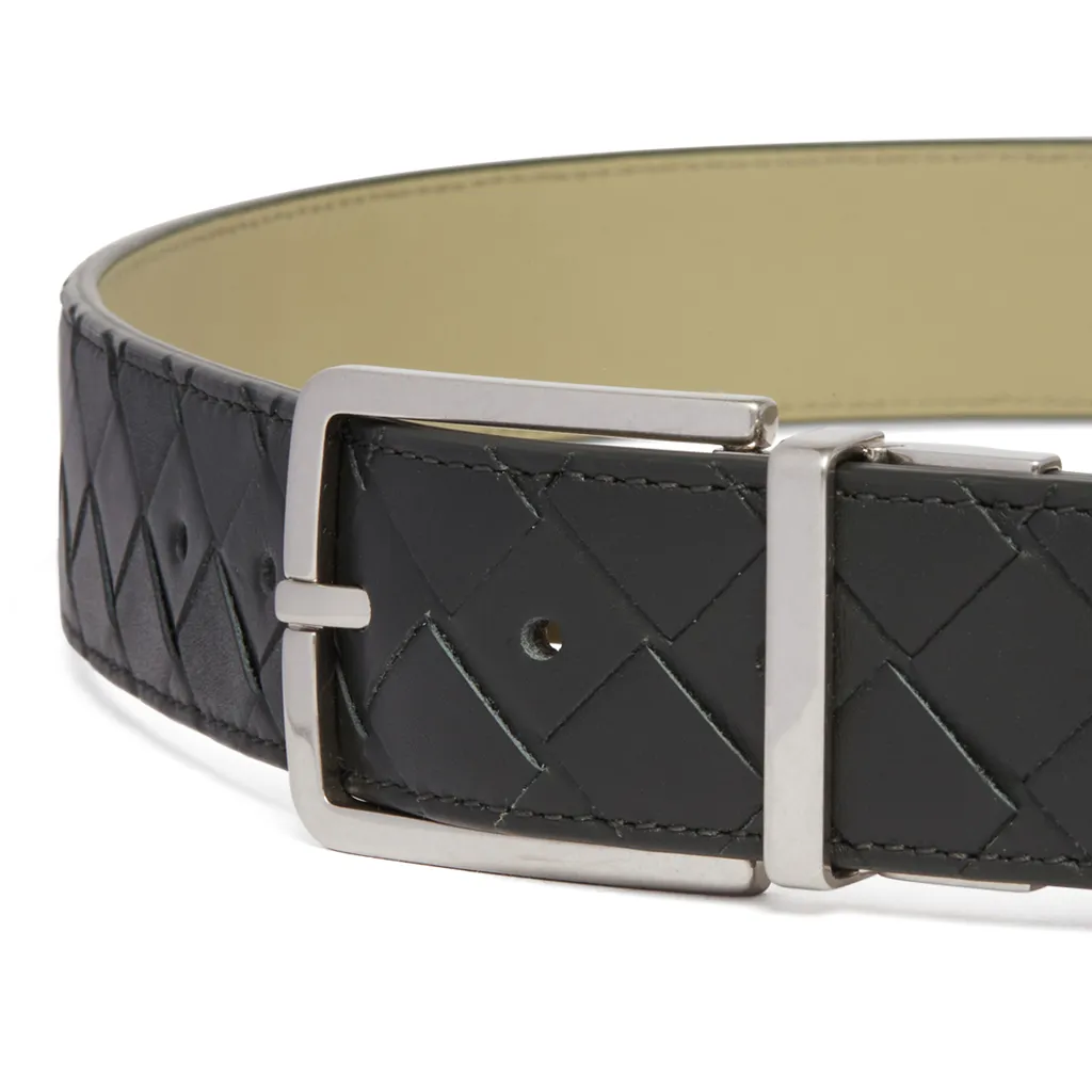 Intrecciato Buckle Belt