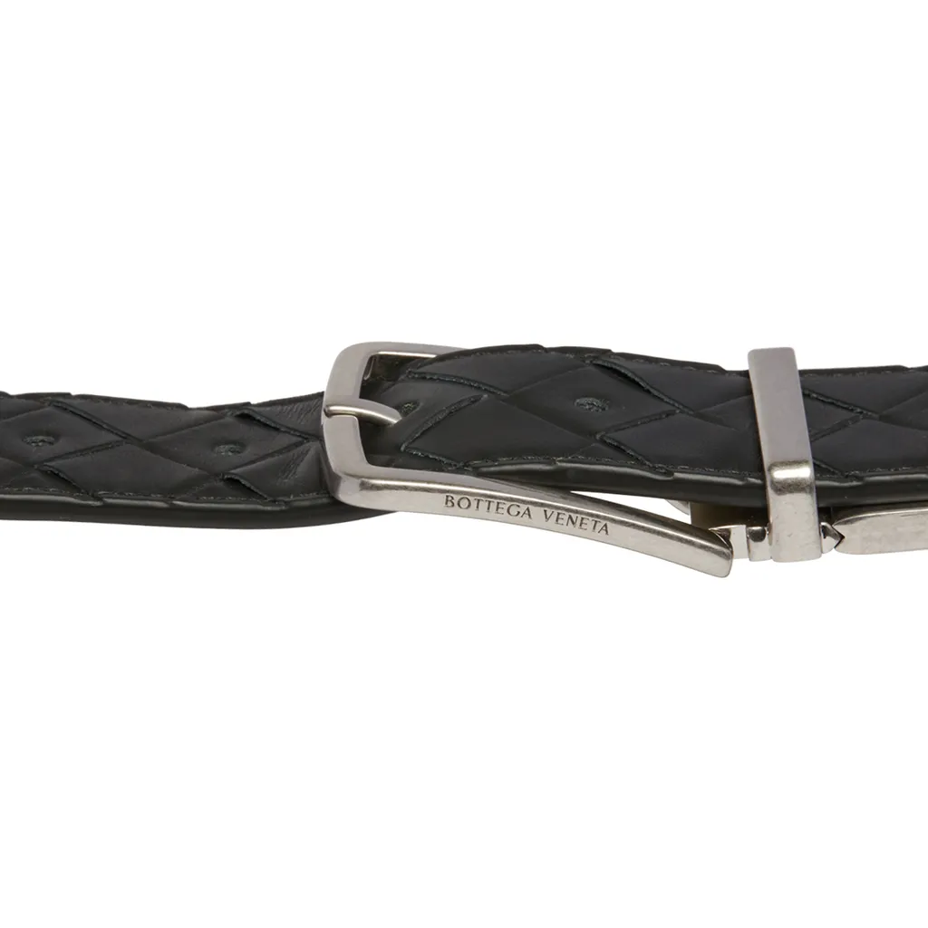 Intrecciato Buckle Belt
