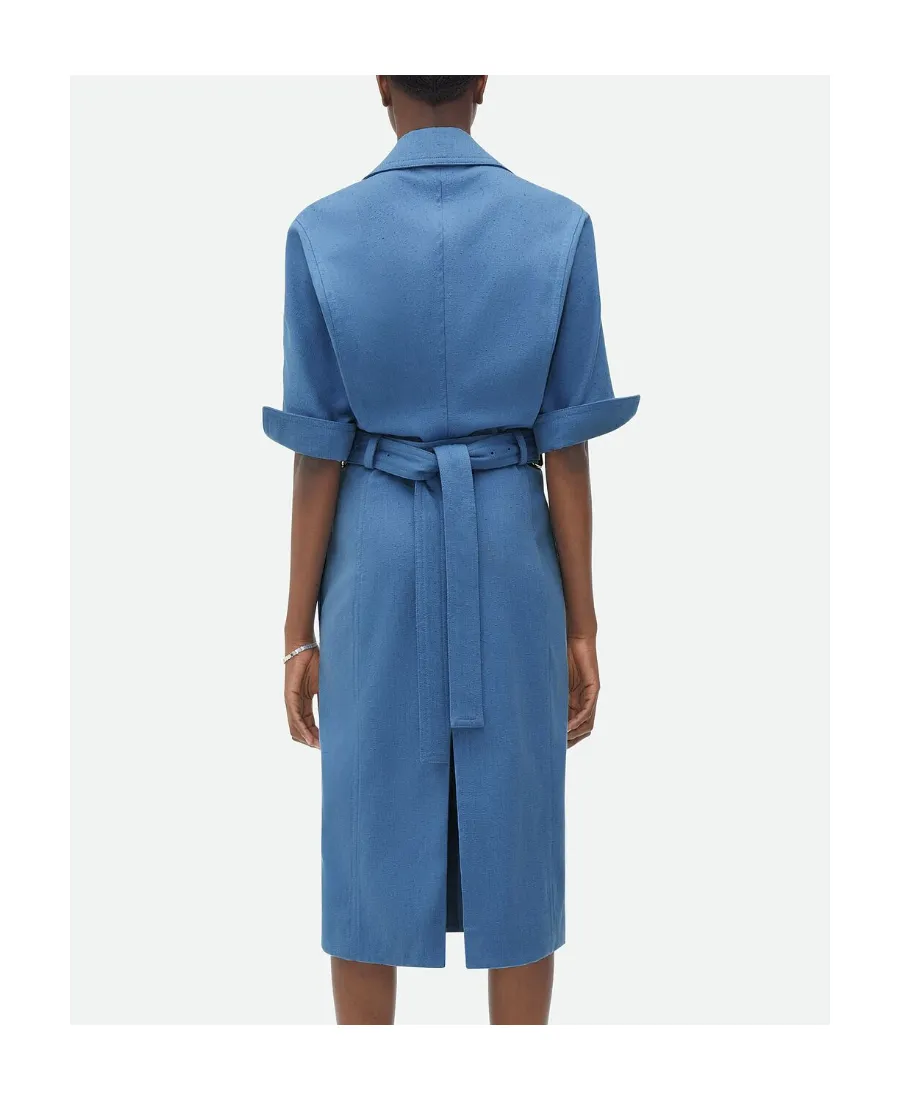 Twill Midi Dress