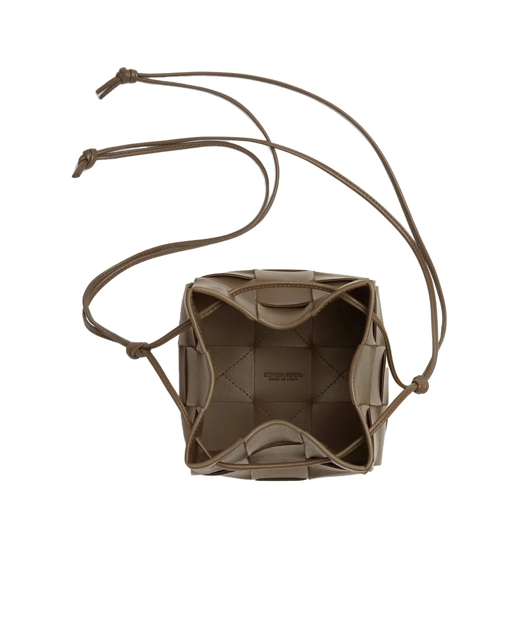 Small Cassette Drawstring Shoulder Bag