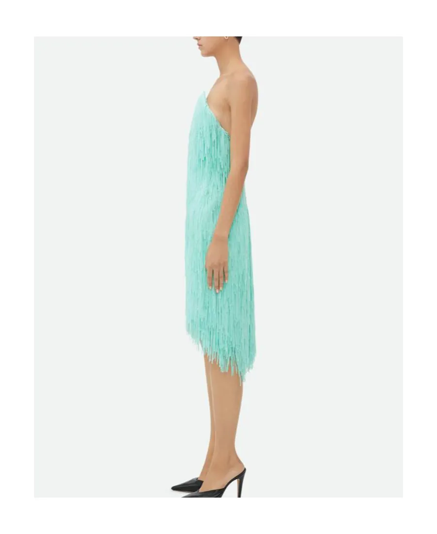 Fringed Midi Dress