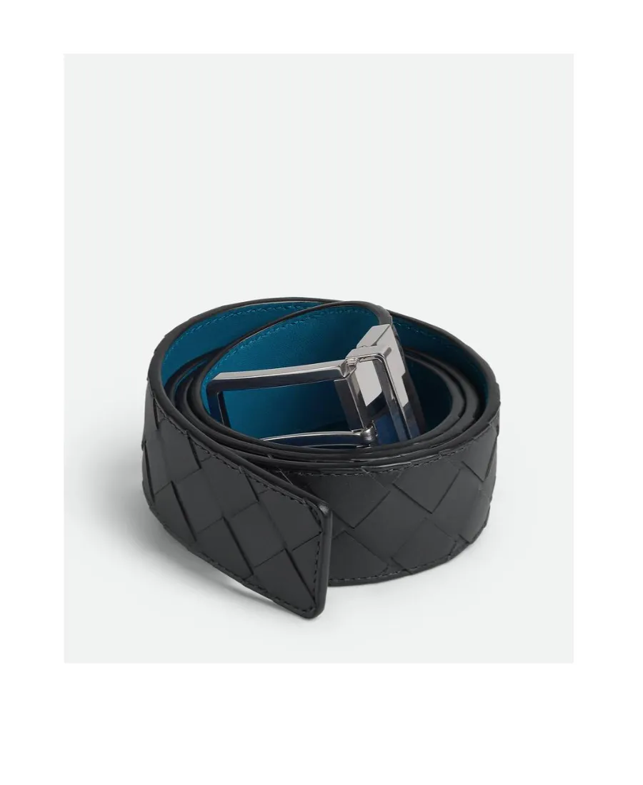 Intrecciato Reversible Buckle Belt