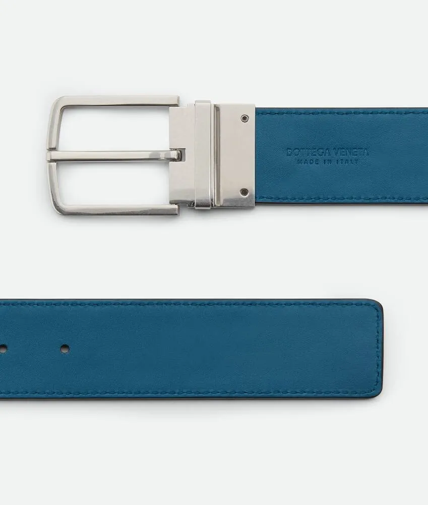 Intrecciato Reversible Buckle Belt