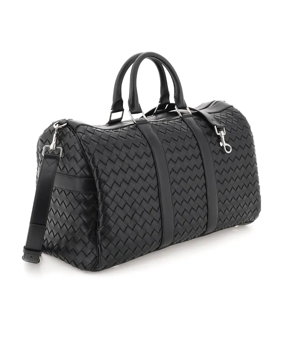 Medium Classic Intrecciato Duffle Bag