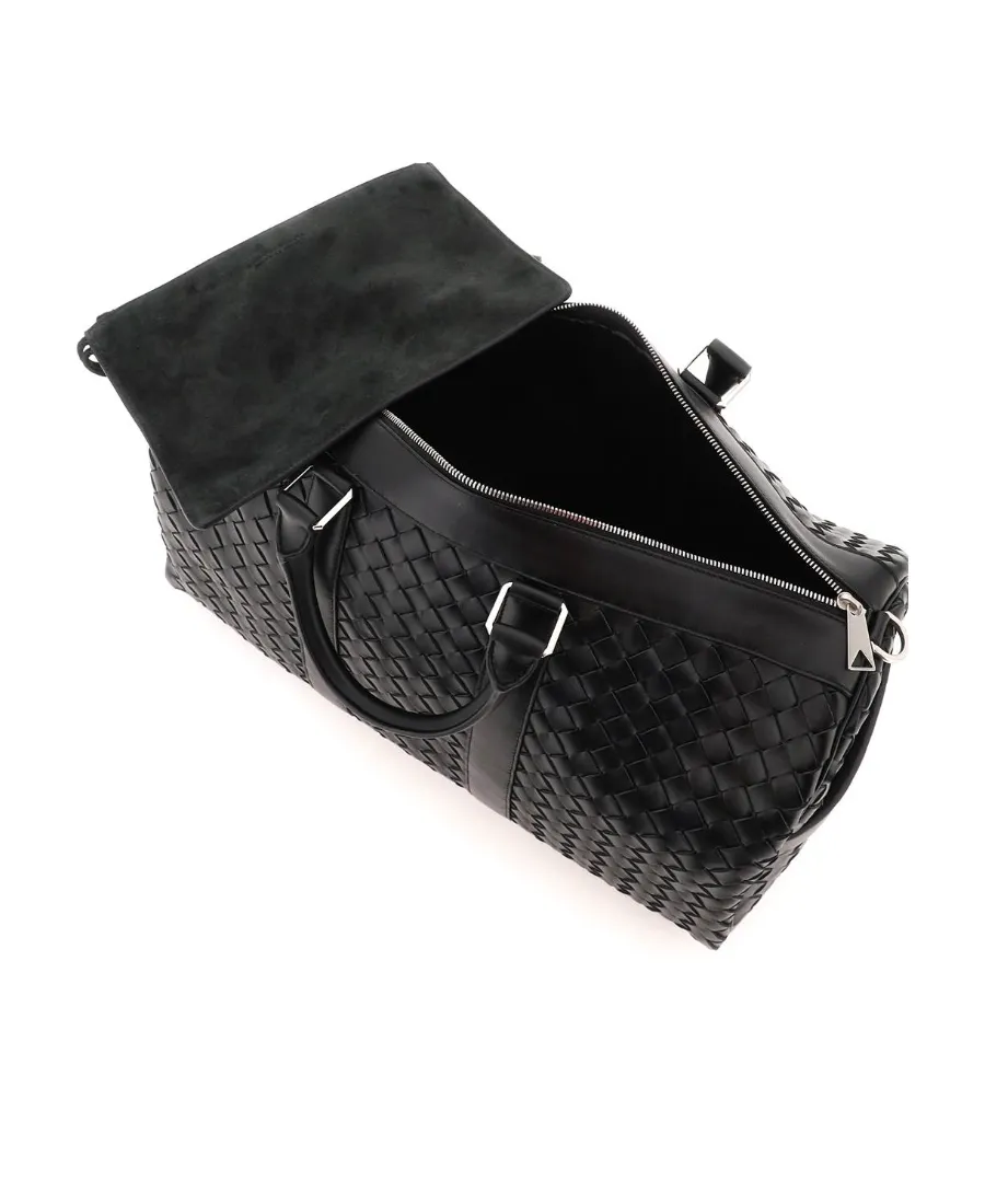 Medium Classic Intrecciato Duffle Bag